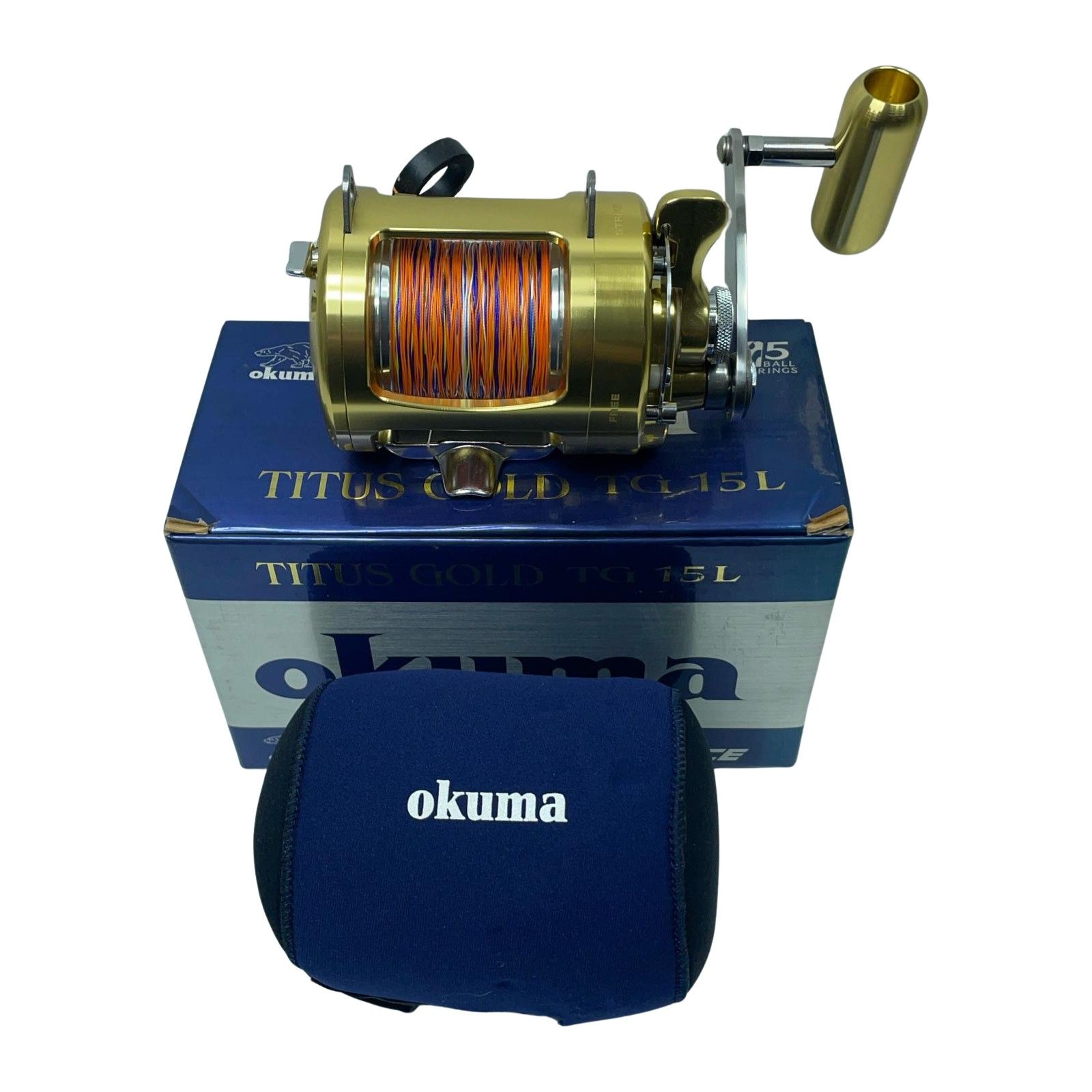 okuma TITUS GOLD TG 15L リール OKUMA 両軸リール TITUS クリアランス GOLD TG15L okuma TITUS オクマ