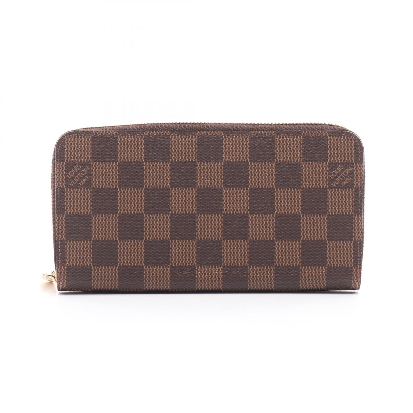 LOUIS VUITTON ルイ ヴィトン ジッピーウォレット ダミエエベヌ ラウンド長財布