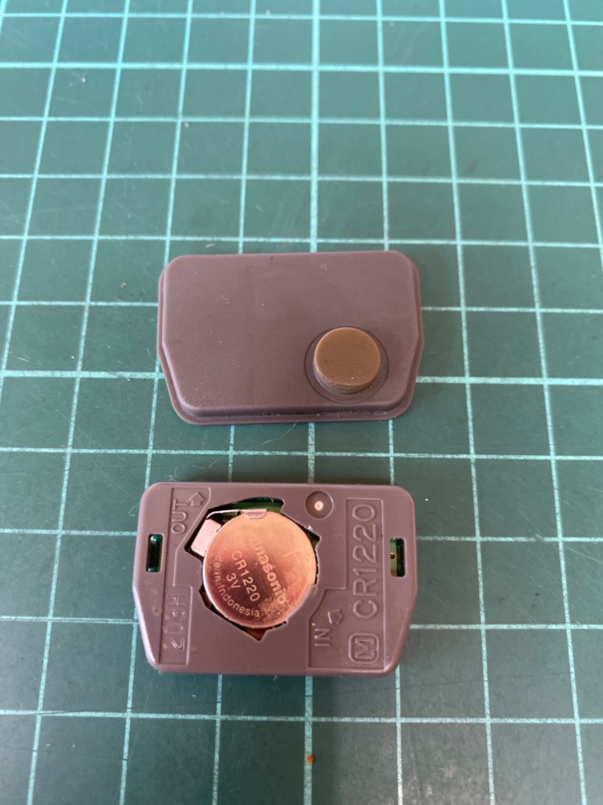 スズキ 純正 キーレス リモコン グレー基盤 基盤のみ 1ボタン
