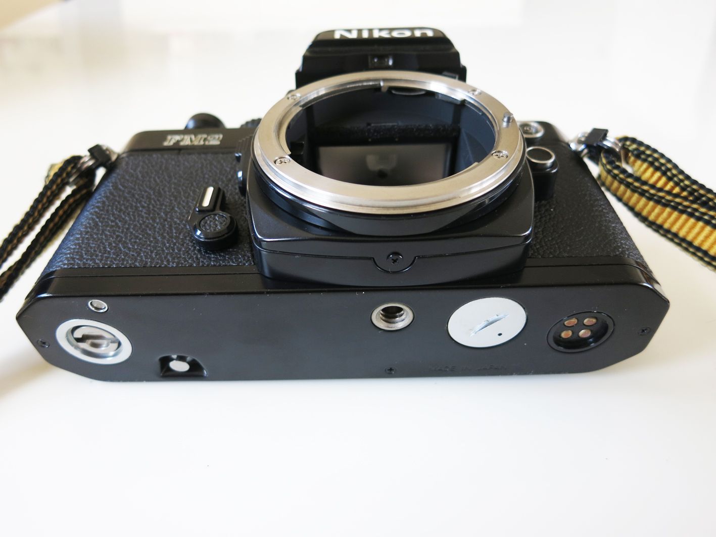 Nikon NEW FM2 レンズ2本セット動作品 Nikon ニコン New FM2 ブラック ニコン純正ズームレンズ2本