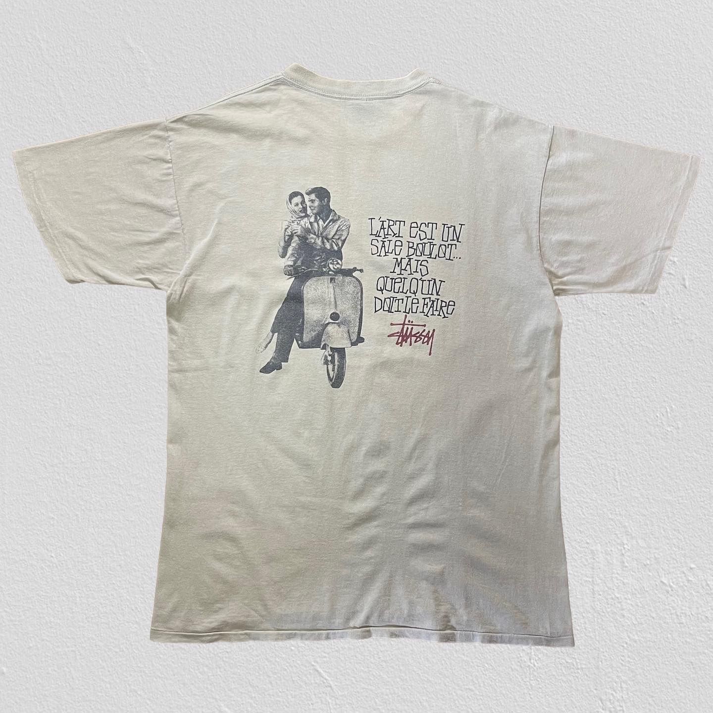 Stussy 80s ヴィンテージ Tシャツ ローマの休日半袖