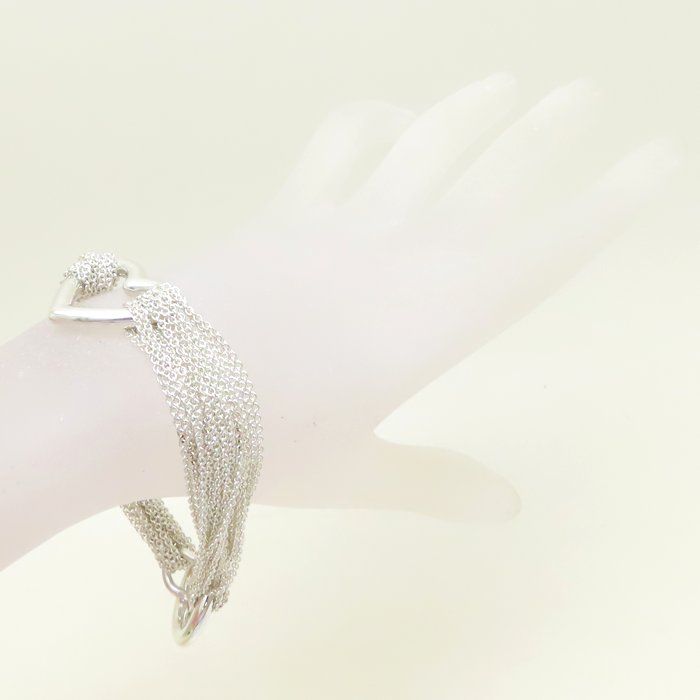 ティファニー　10ロウ　ハート　トグル　ブレスレット　925 Tiffany & Co. - TIFFANY&Co. ティファニー オープンハート