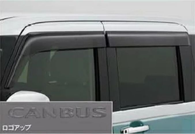 ムーヴキャンバス ダイハツ純正部品 ドアバイザー - メルカリ