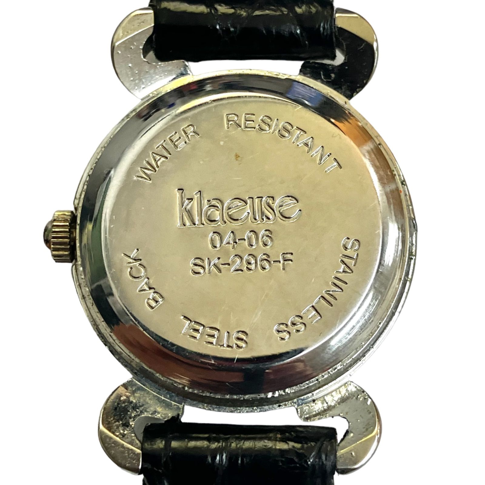 【かわいい klaeuse クロイゼ】 クオーツ腕時計 レディース Natural DIAMOND SK-296-F(AYA)