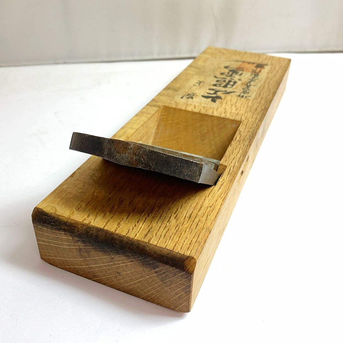 神宮寺本家作 龍虎 特大 鉋 かんな カンナ 工具 大工道具 S0547