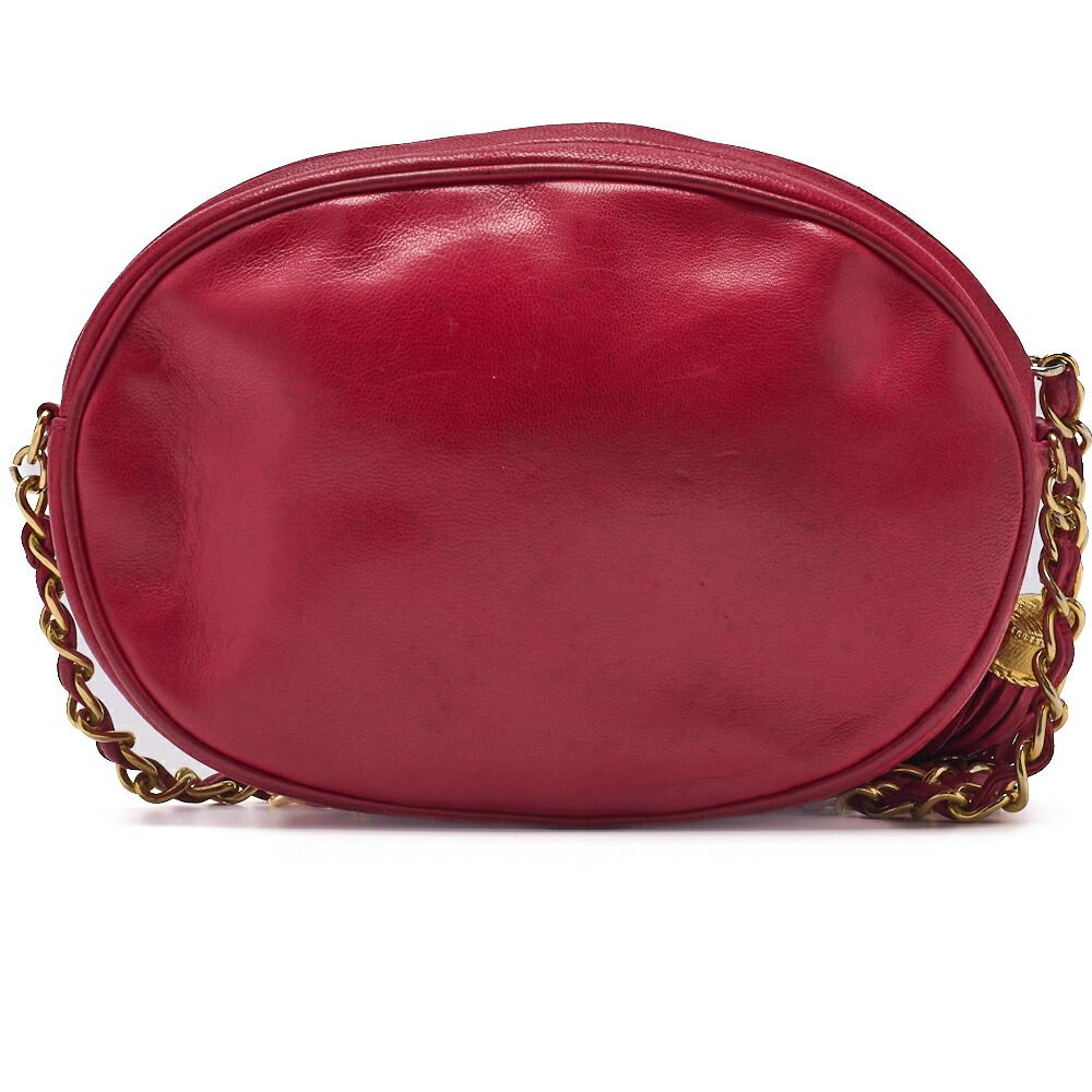 CHANEL シャネル ココマーク フリンジ付き チェーンショルダー  