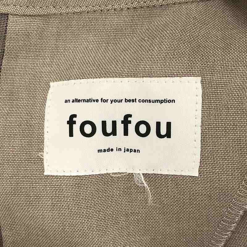 foufou ノースリーブプリミティブワンピース Mサイズ 今週の販売情報！no-sleeve primitive one piece/再販はone tuck