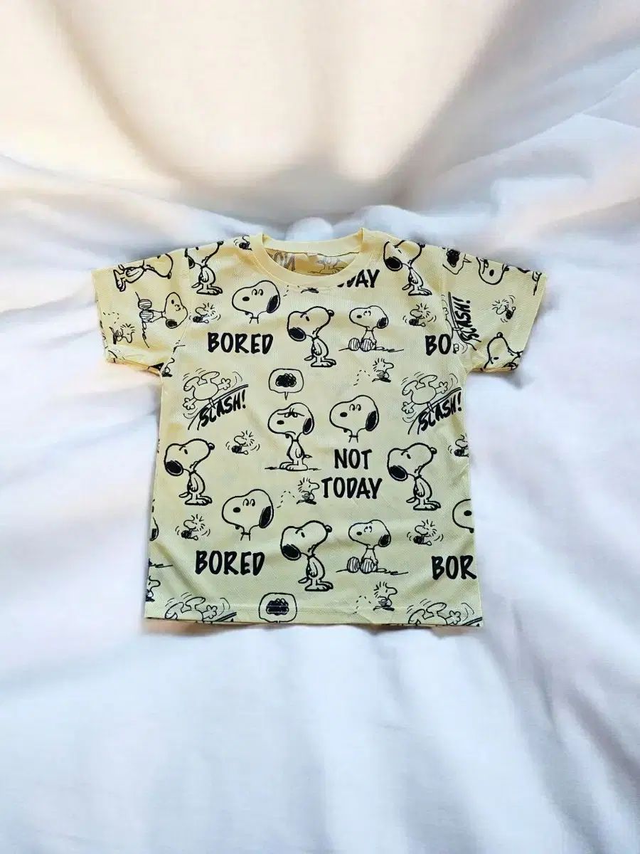  (日本) キッズ スヌーピー Tシャツ 130 (状態良好) Tシャツ