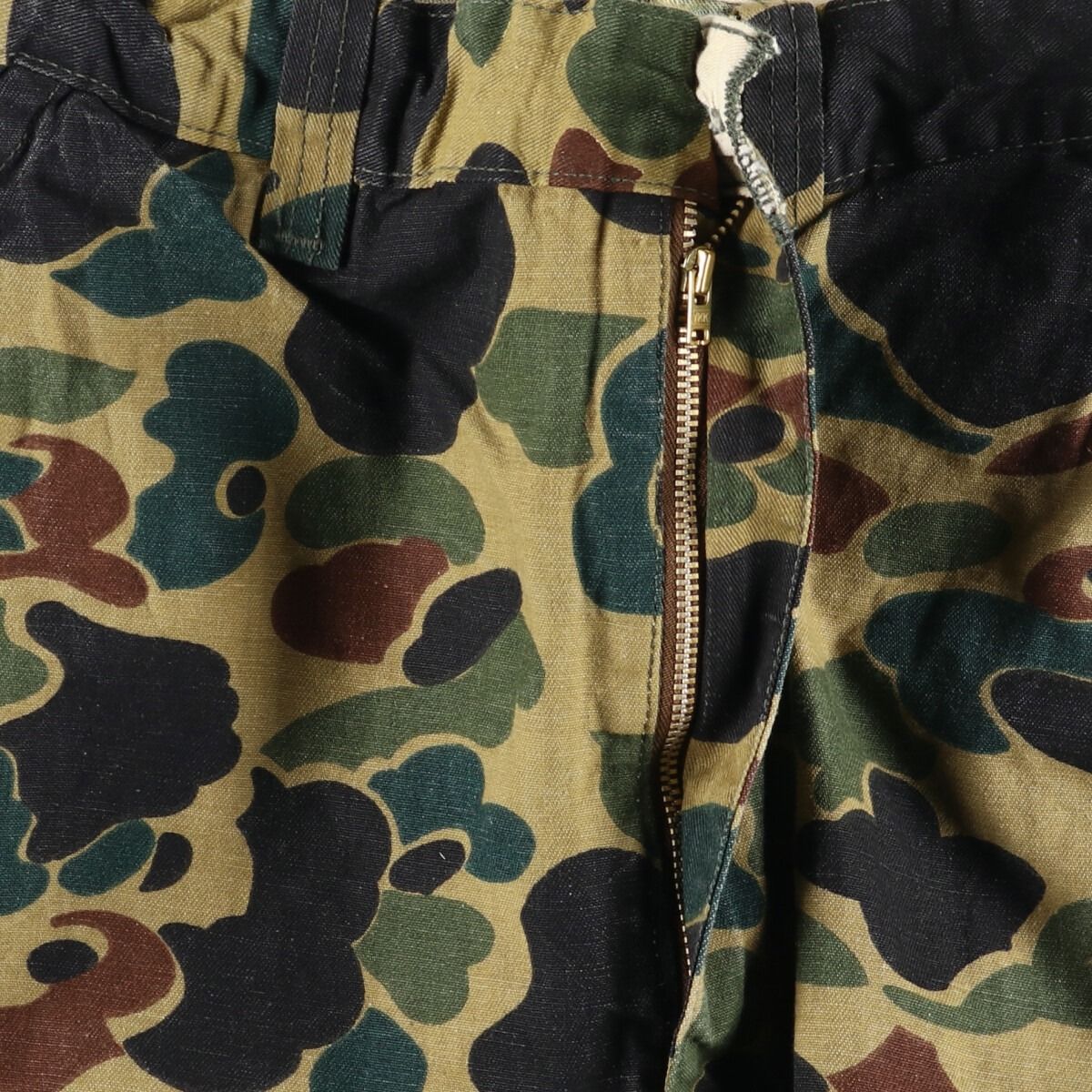 古着 迷彩柄 ダックハンターカモ ミリタリーパンツ メンズw30相当