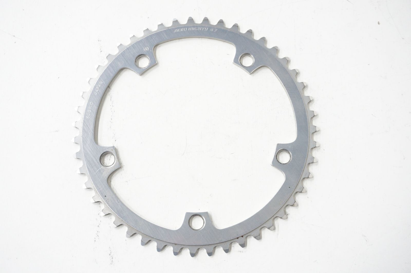 スギノAERO MIGHTY 47 チェーンリング NJS SUGINO 「スギノ」 NJS AERO MIGHTY 47T チェーンリング / バイチャリ