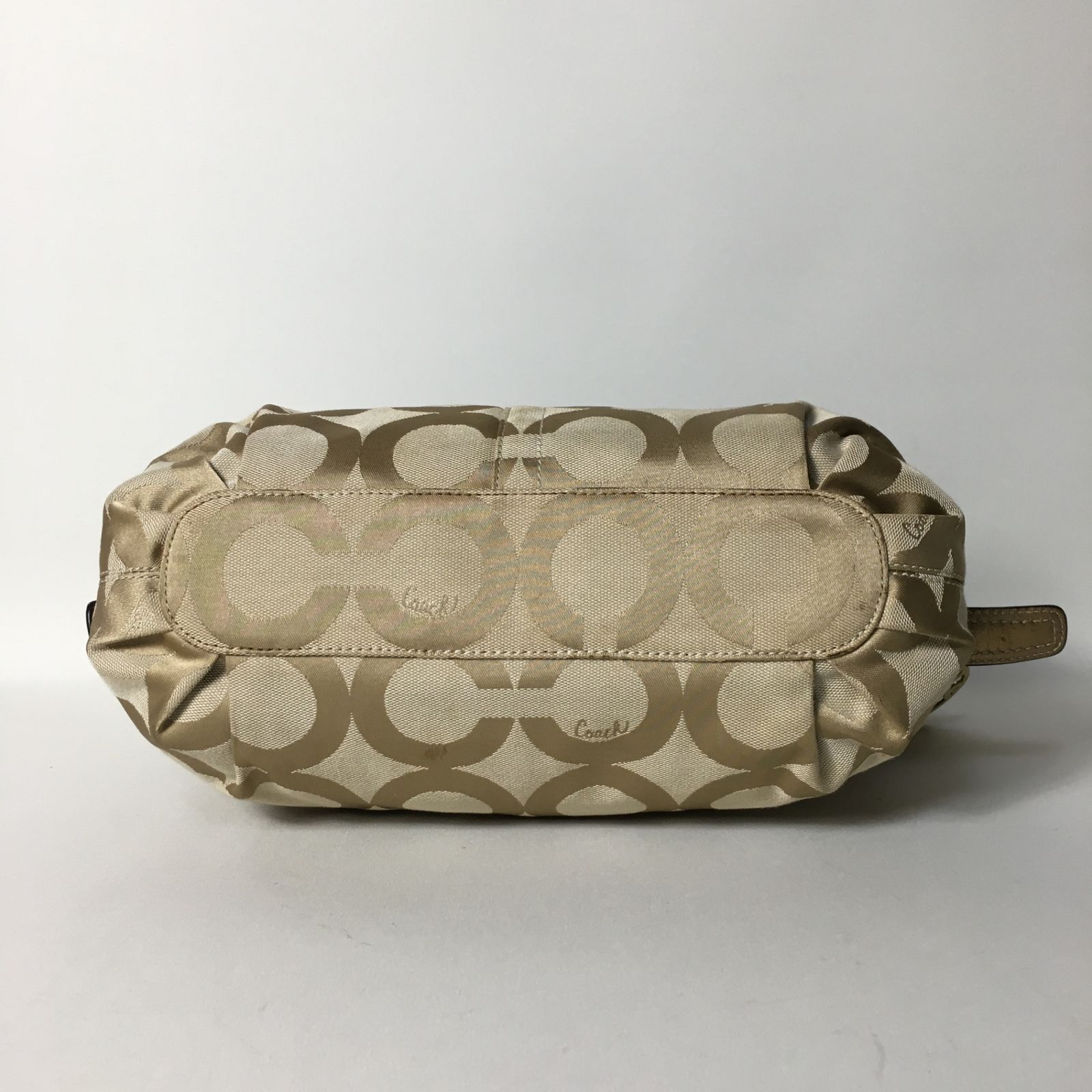 2505-263｜美品｜コーチ オプアート ショルダーバッグ ゴールド COACH - 2505-263｜美品｜コーチ オプアート ショルダーバッグ