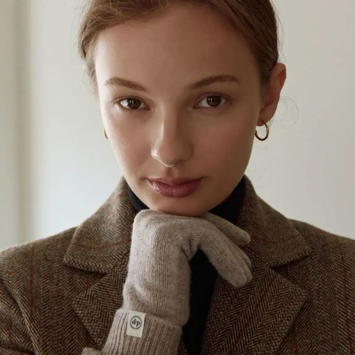 ディパウンド 手袋 オートミール ニット手袋 ビーマイディー レディース グローブ