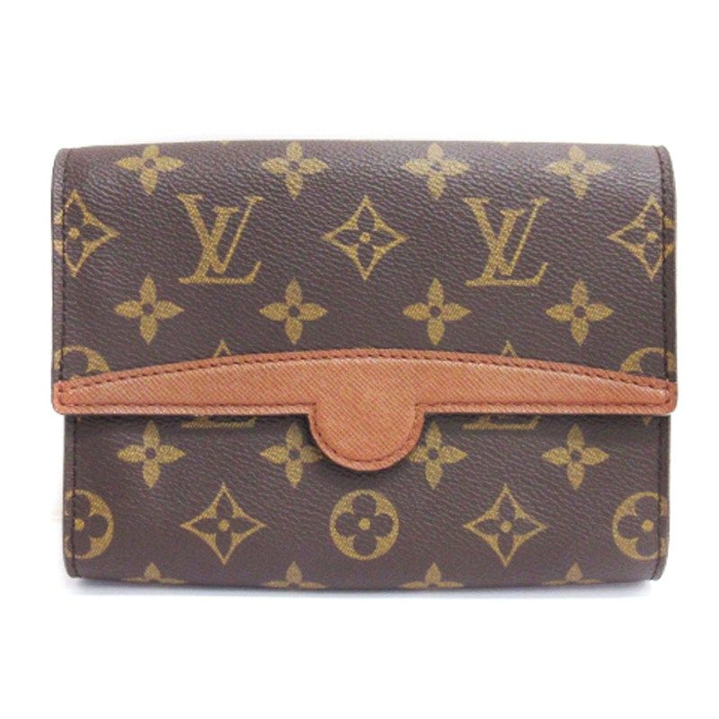 ルイヴィトン LOUIS VUITTON モノグラム アルシェ ウエスト ポーチ バッグ M51975 ブラウン系