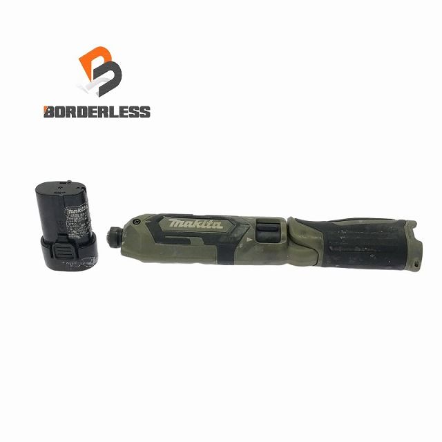 ☆品☆ makita マキタ 7.2V 充電式ペンインパクトドライバ TD022D オリーブ 本体+バッテリー1個(7.2V 1.0Ah) 106161