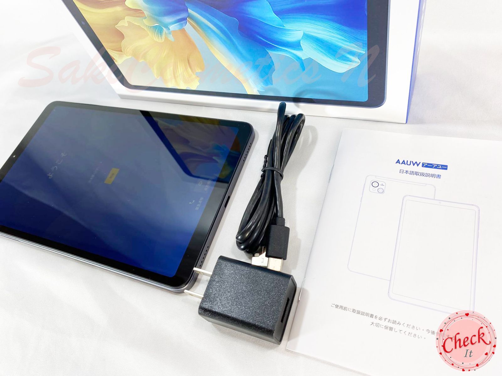 ✨液晶画面美品✨最新版8.4インチタブレット✨ AAUW♡M60 Wi-Fi