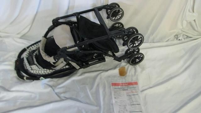 311  ベビー用品 ベビーカー Combi コンビ ホワイトレーベル メチャカルハンディ オート4キャス エッグショック カラー ブリュイネイビー
