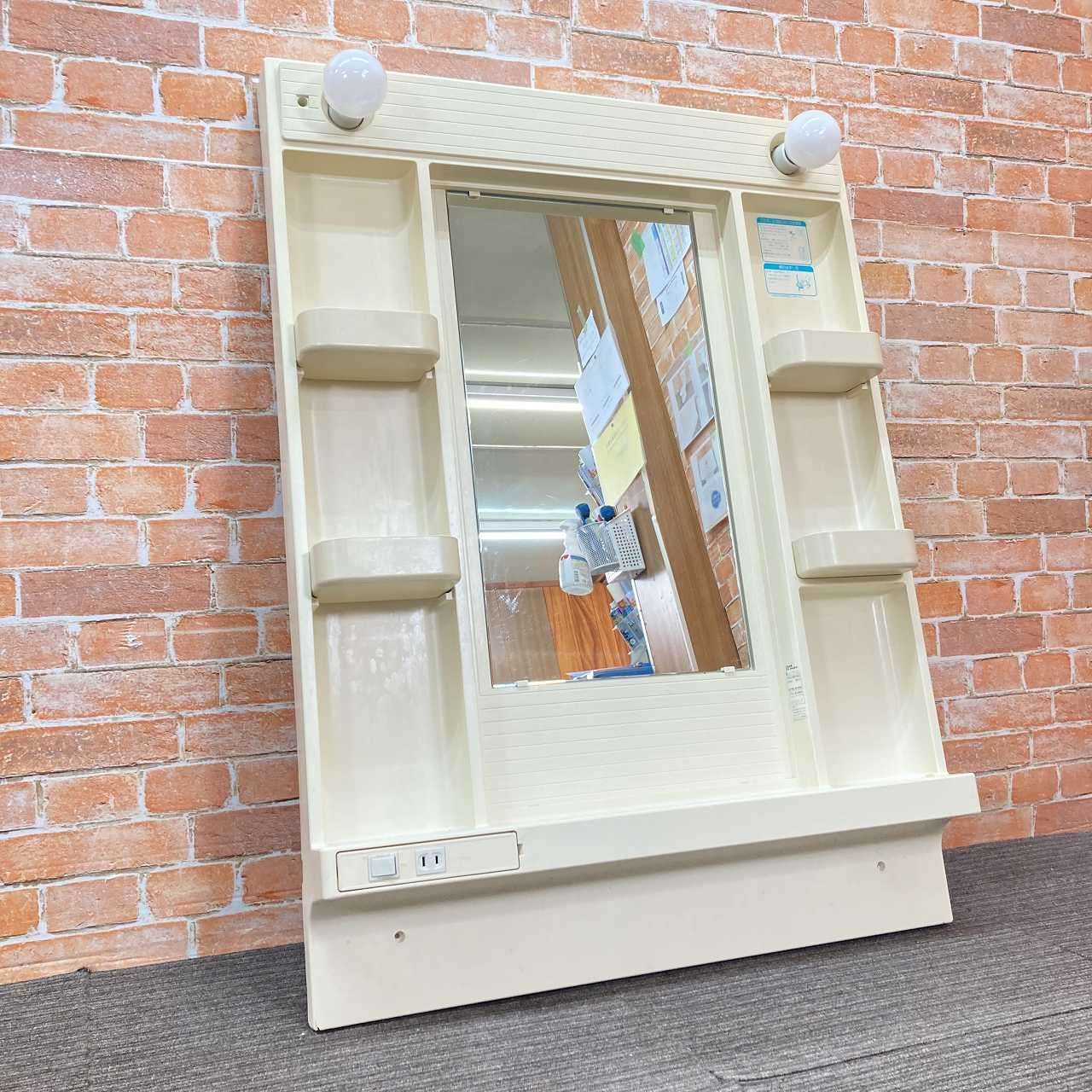 ナショナル 1面鏡|洗面化粧台用ミラーキャビネット 化粧鏡 幅75cm 750mm 手洗台 洗面台 8E