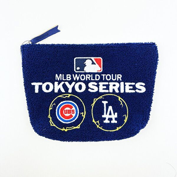MLB東京シリーズ限定ポーチ MLB(メジャーリーグ) 東京シリーズ さがらポーチ (ネイビー