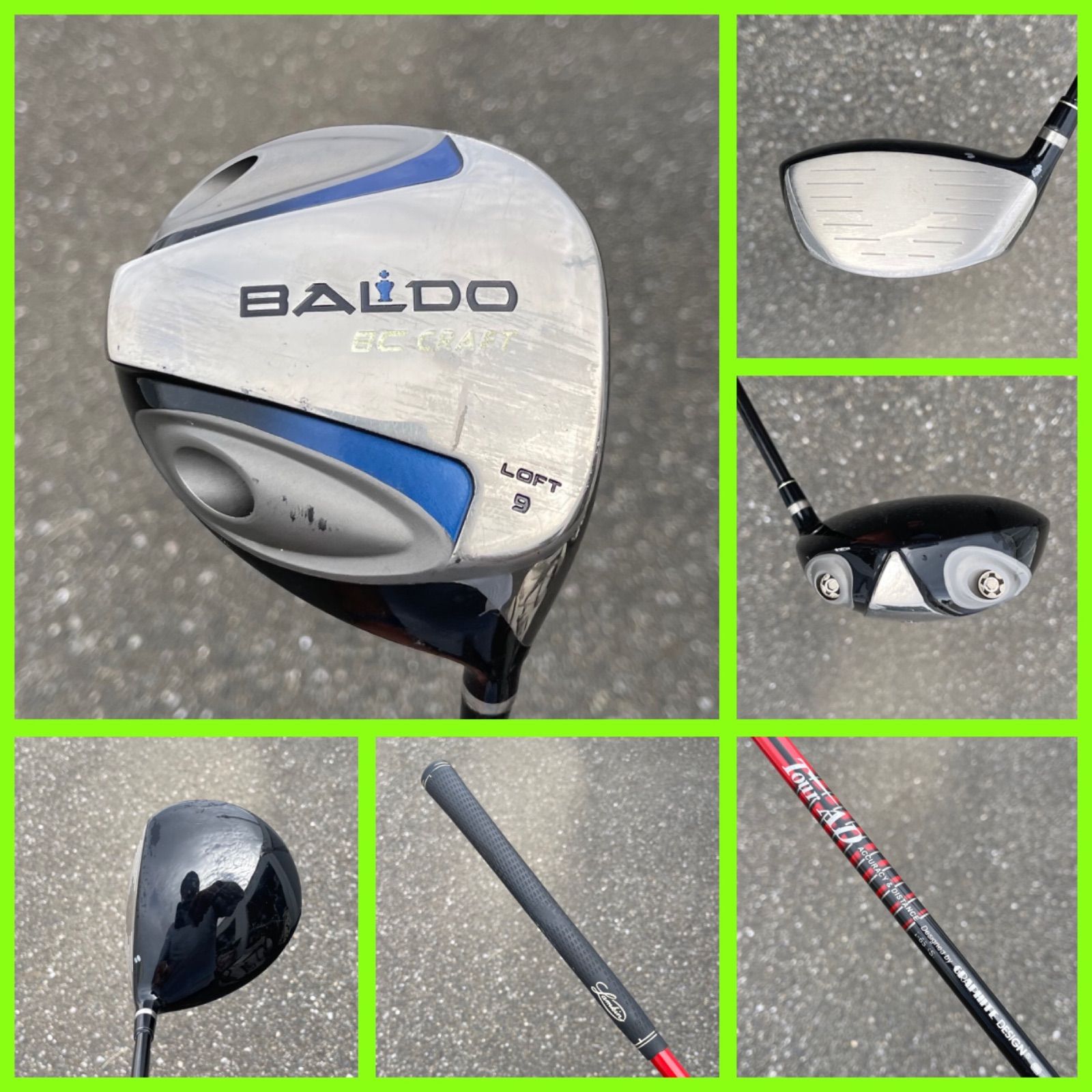 BALDOドライバー BALDO COMPETIZIONE 568 DRIVER HEAD DEEP – BALDO（バルド
