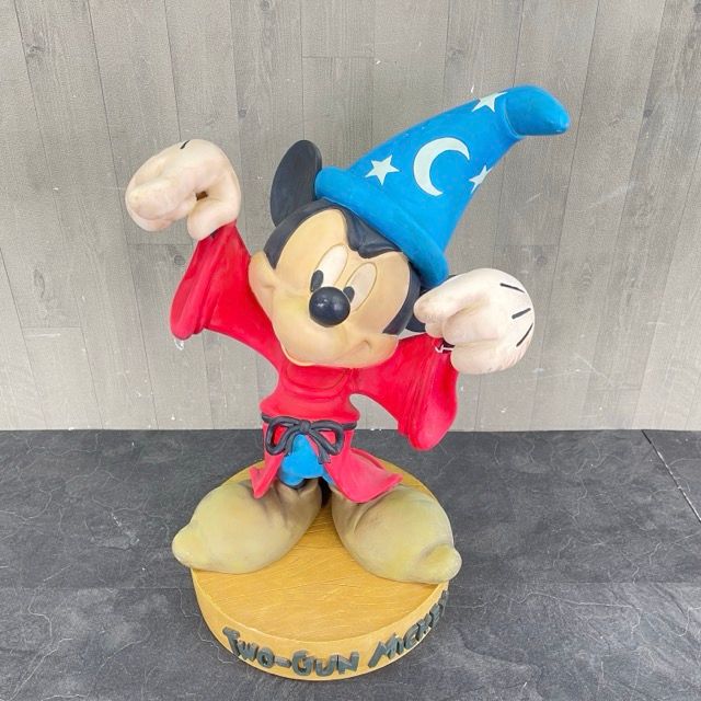 ディズニー ミッキーマウス 【中古】 大型 置物 フィギュア