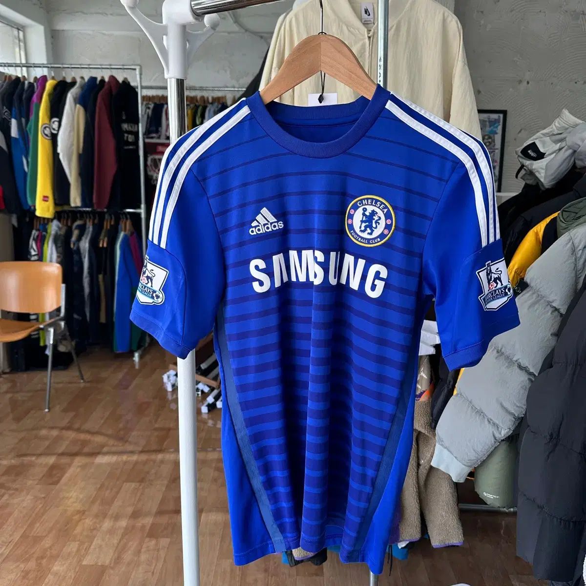 チェルシーFC 14/15ユニフォーム　ドログバ　Lサイズ adidas チェルシー 14/15 ユニフォーム ホーム 半袖 レプリカ #11