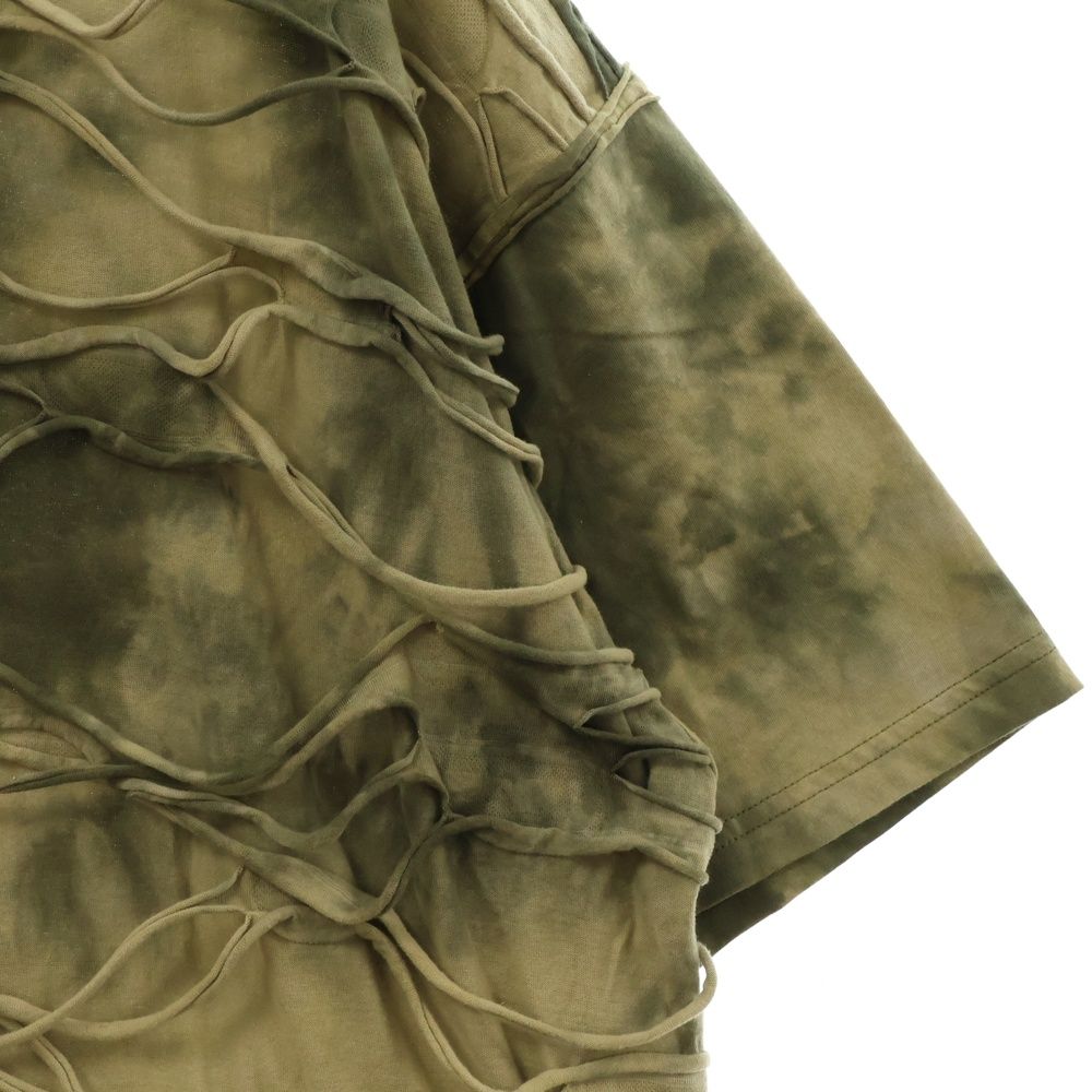 DIESEL (ディーゼル) T-Boxket 胸ロゴ 総柄立体デザイン タイダイT  