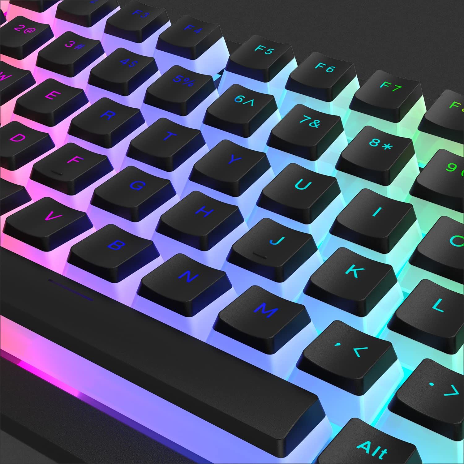 Amazon.co.jp: キーキャップ PBT シャインスルーキーキャップ