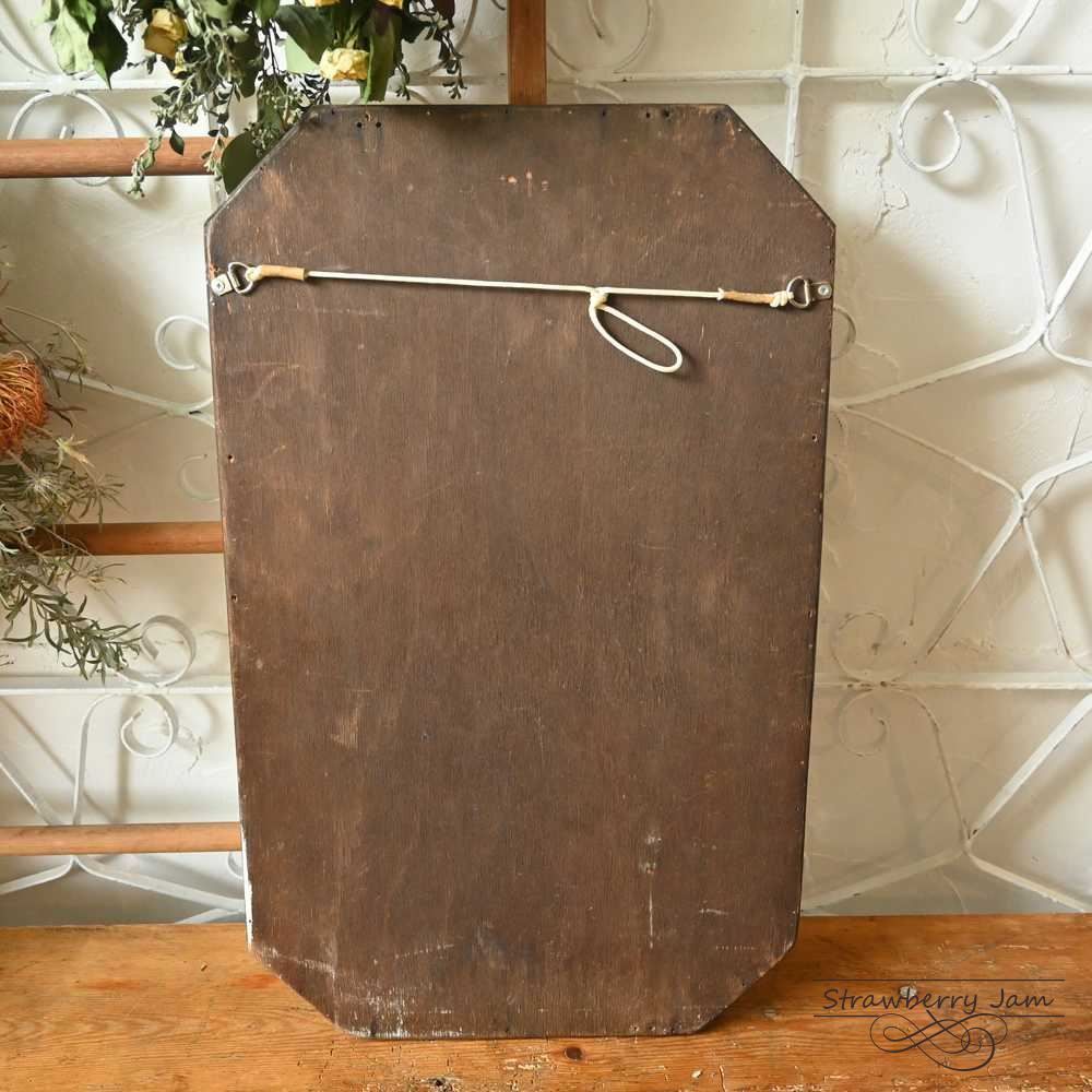 L3705-267 アンティーク オーク Mirror 壁掛けミラー インテリア L3705-267 英国アンティーク オーク ウォールミラー Mirror 壁掛け