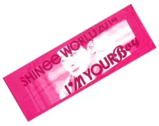 SHINee タオル 中古】タオル・手ぬぐい(男性) SHINee スポーツタオル(ピンク