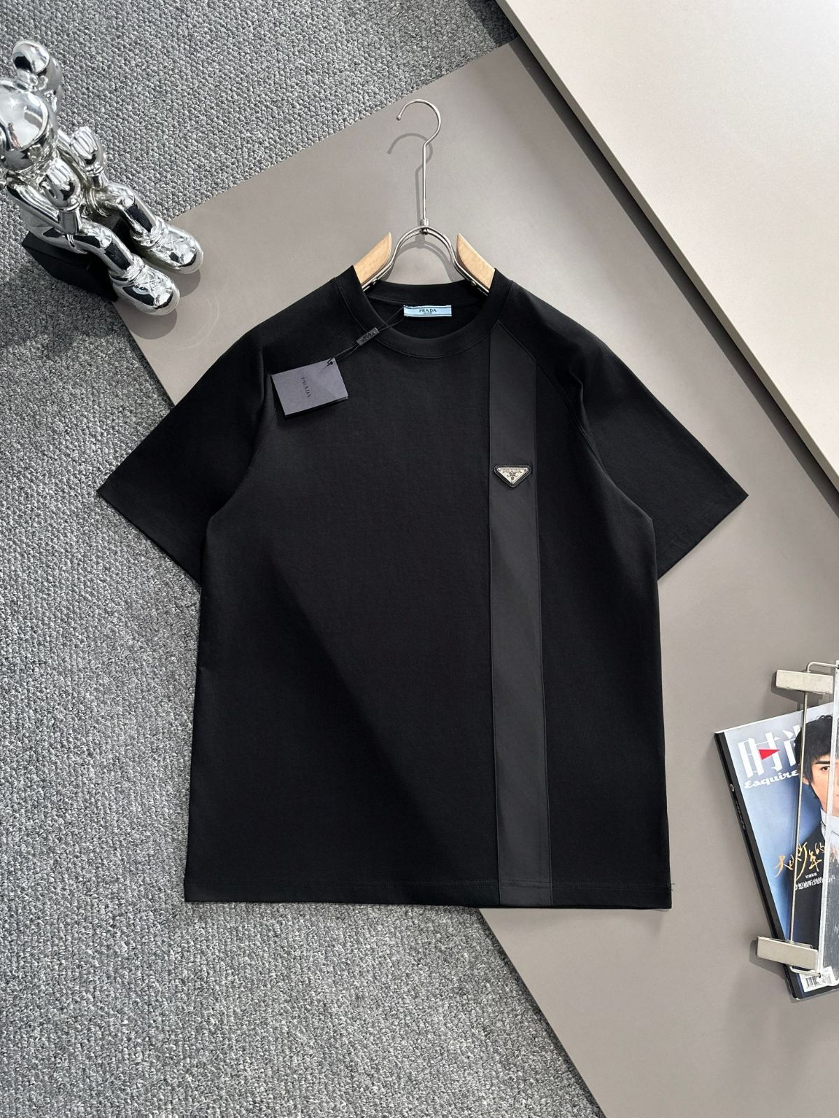 プラダ PRADA ロゴ 半袖 Tシャツ