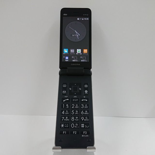 GRATINA KYF42 au ブラック 送料無料 本体 c06801