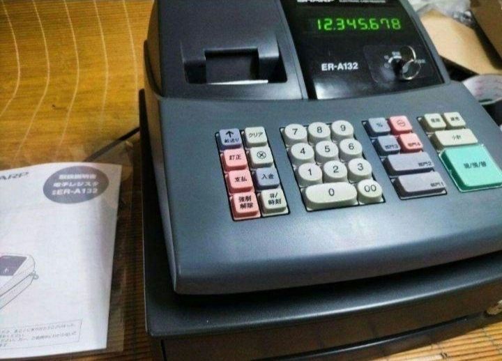 シャープレジスター　ER-A132　簡単便利特殊　送料込132654 シャープレジスター ER-A132 簡単便利特殊 送料込132654