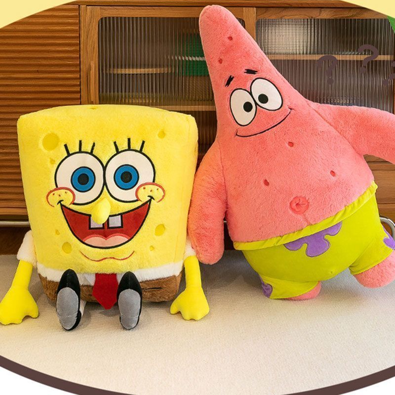 新品 スポンジボブ ながく パトリック ぬいぐるみ タグ付き