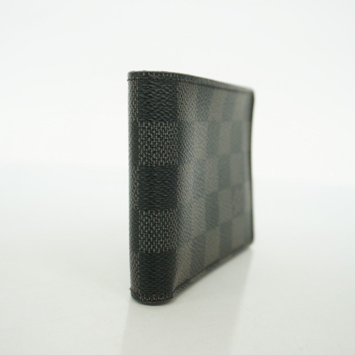 5mb1688 ルイヴィトン 財布 ダミエ グラフィット ポルトフォイユスレンダー N63261 ブラック メンズ