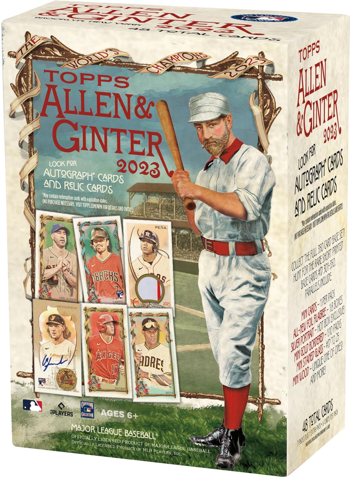 MLB 2023 Topps Allen u0026 Ginter Baseball Card Blaster Box トップス アレンu0026ギンター ベースボール カード ブラスターボックス [並行輸入品] 