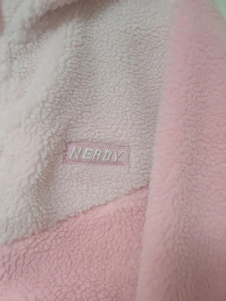 ノルディ 톤オン톤 フリース アウター 55 66 ピンク フリース