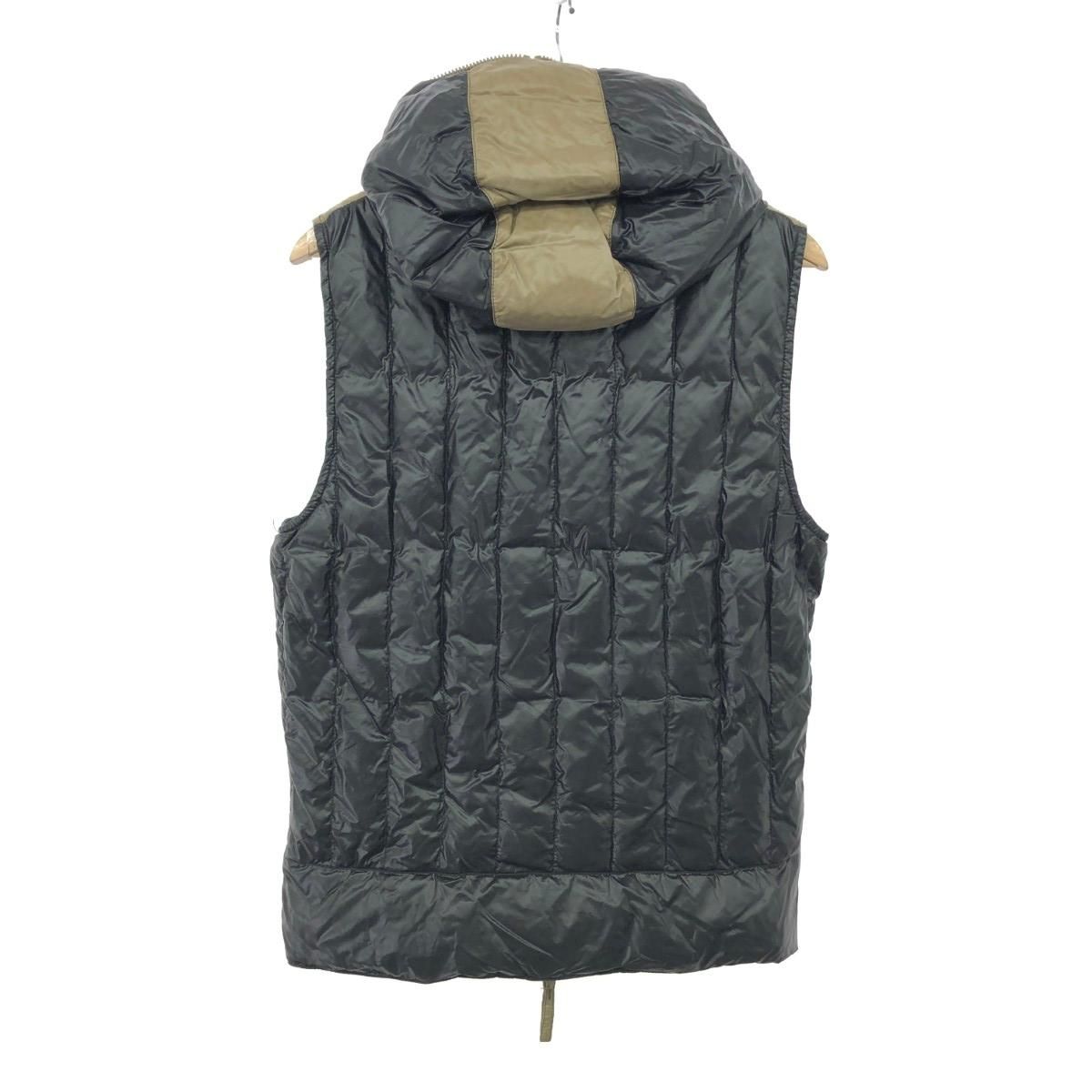 DUVETICA デュベティカ ダウンベスト サイズ:48 ライン ブラック
