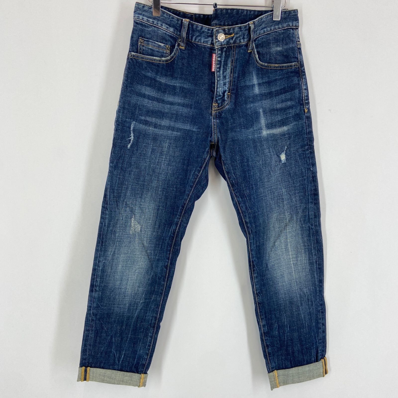 DSQUARED2 ディースクエアード メンズパンツ デニム ダメージ