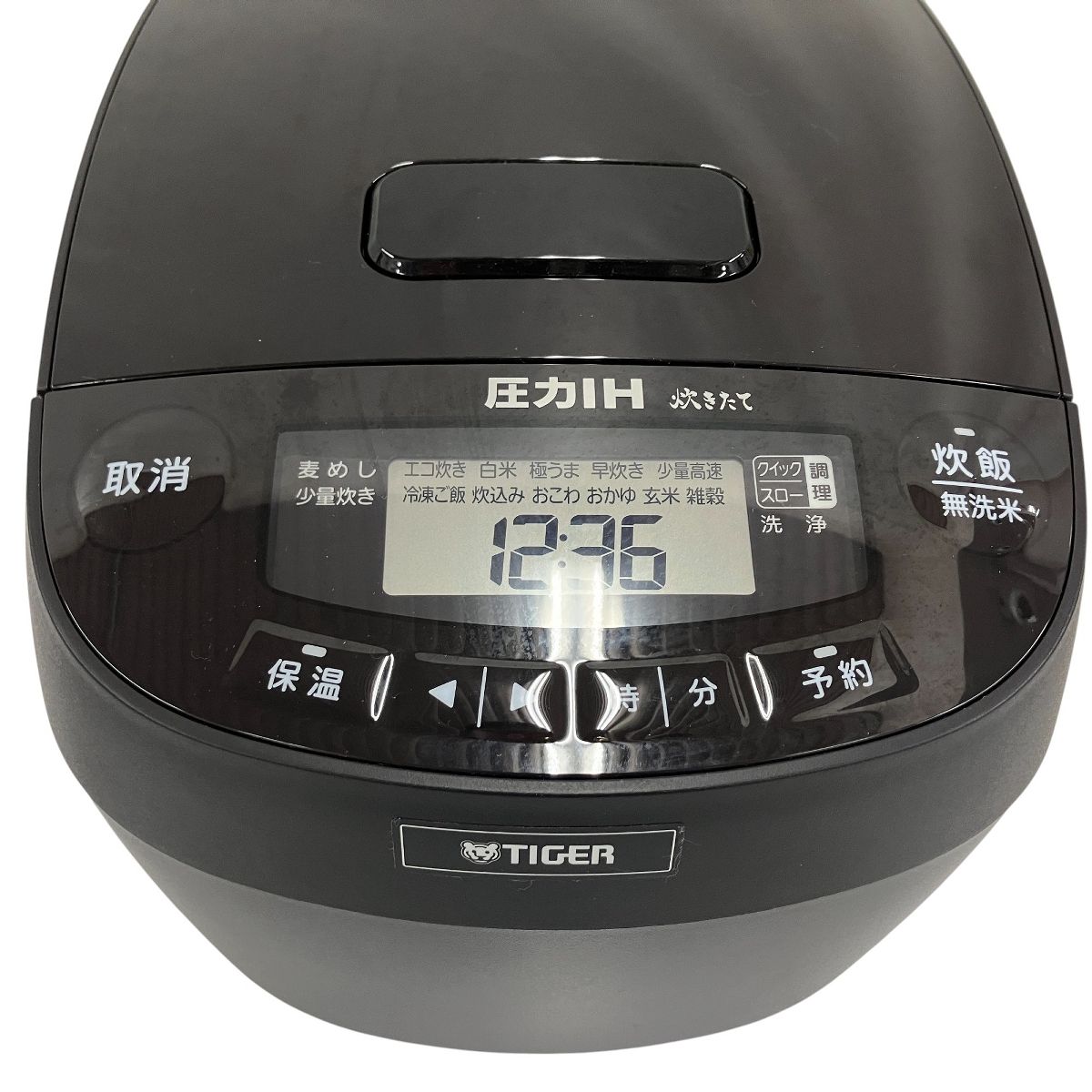 TIGER タイガー JPV-C100 KG 炊飯器 圧力IH炊飯器 グロスブラック 2024