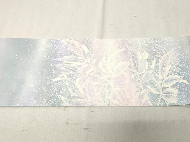 平和屋着物○染色工芸作家 本郷葵虹 塩瀬 九寸名古屋帯 作家物