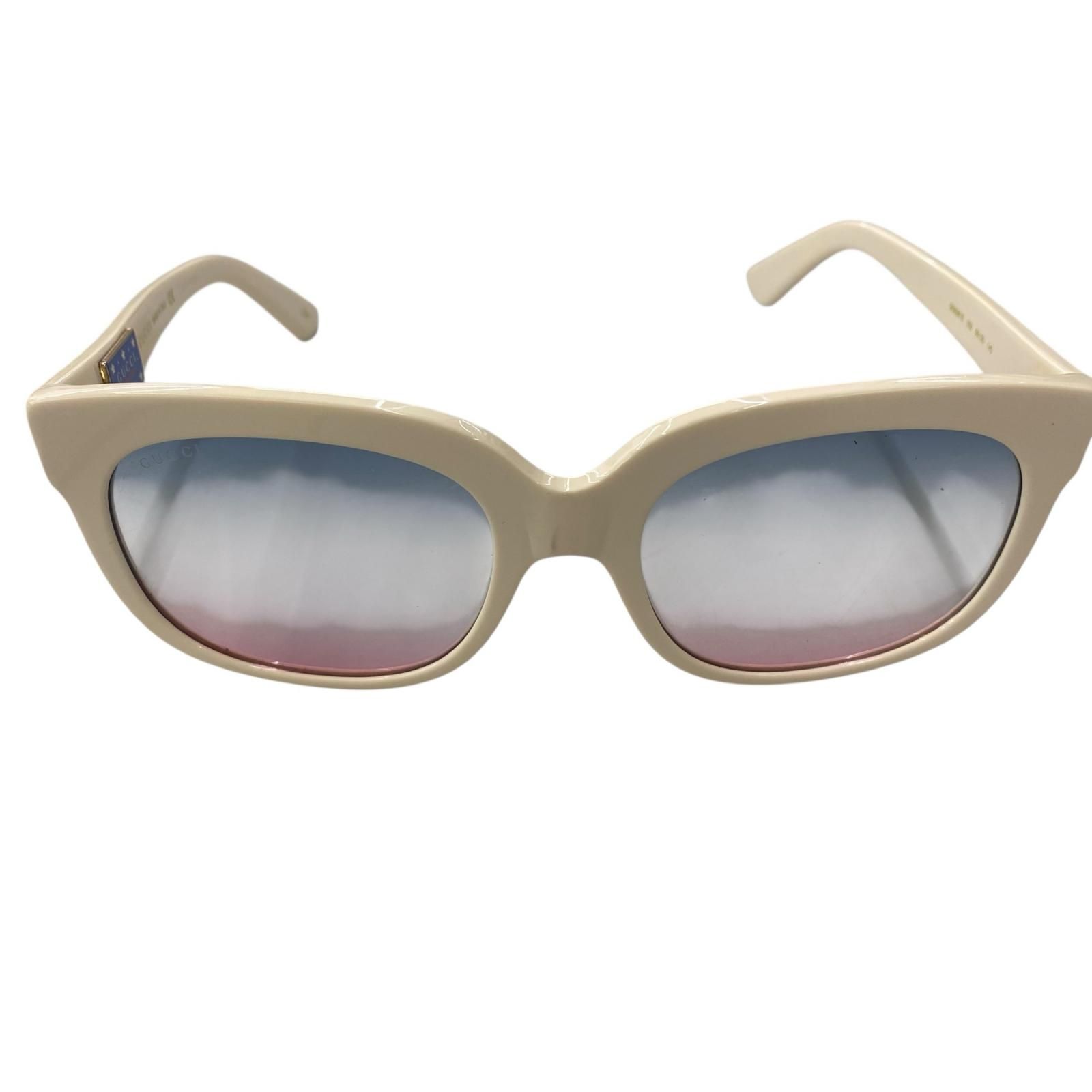 186005 GUCCI グッチ GUCCI サングラス gg0361s ホワイト ユニセックス