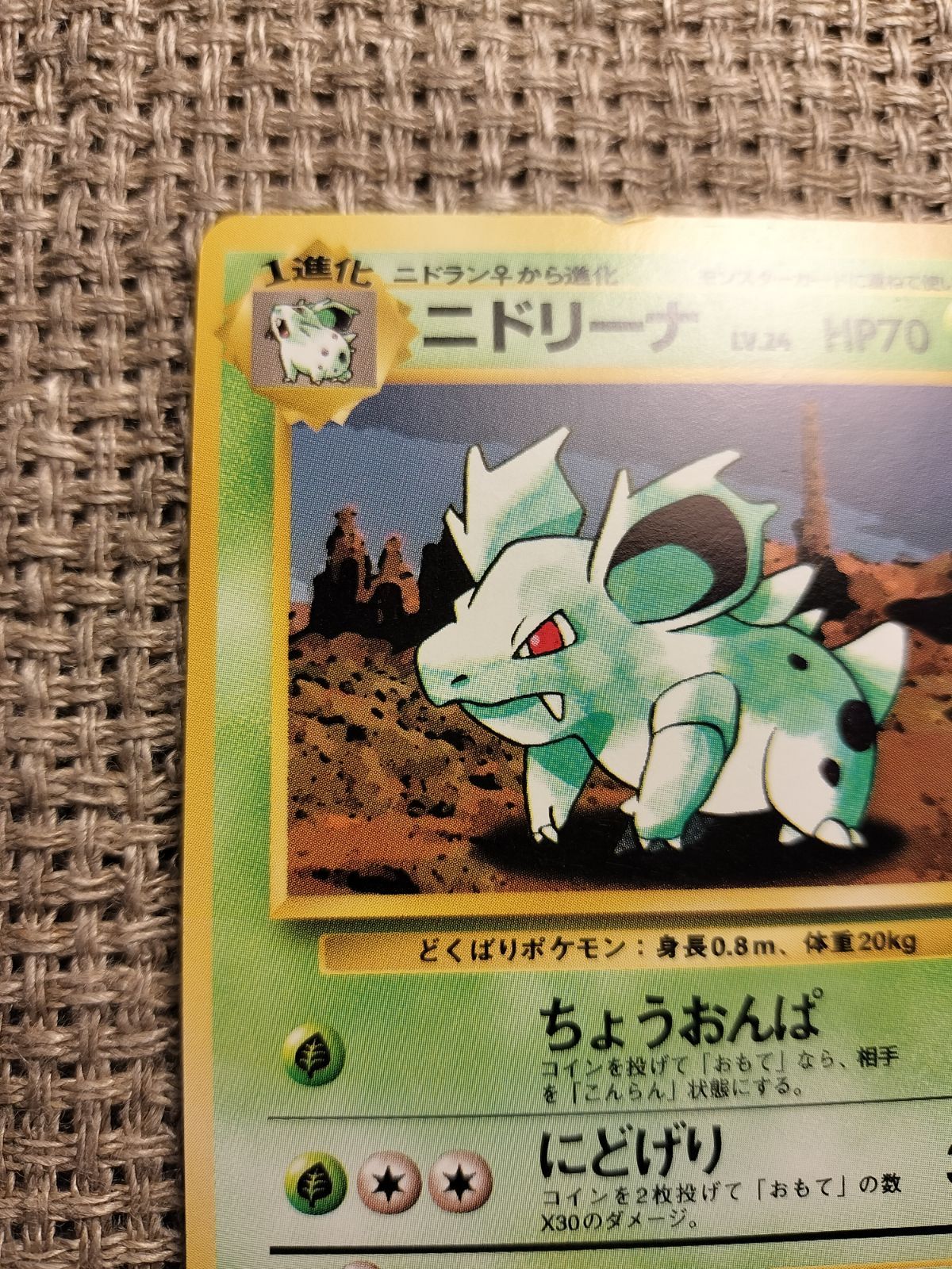 NO003_ニドリーナ_ポケモンカード_旧裏 - メルカリ