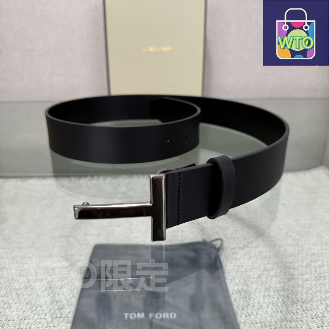 今日 Tom Ford トムフォード ダブルフェイス トップレザー ベル-1