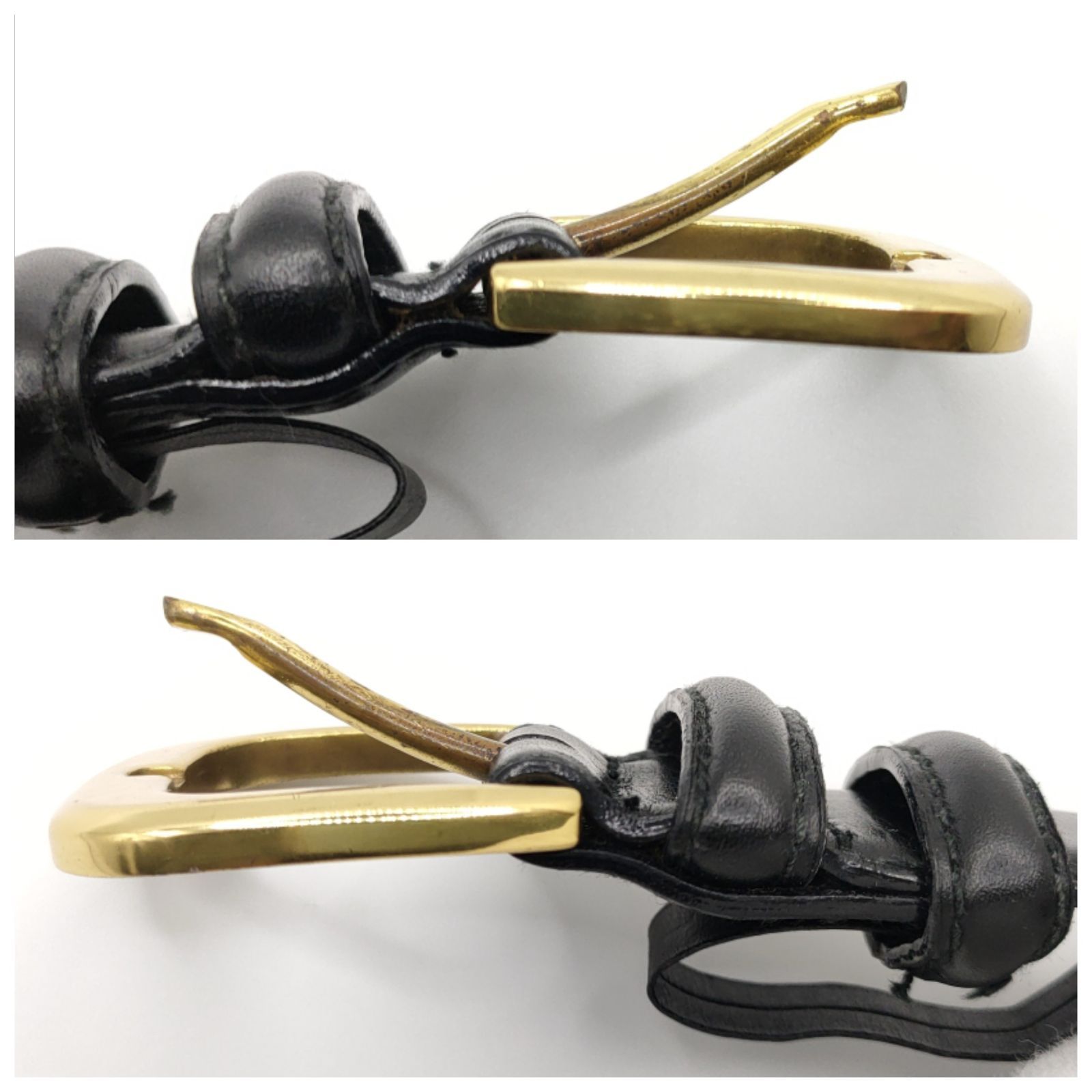 Salvatore Ferragamo 表記サイズ 32 ベルト ダブルガンチーニ
