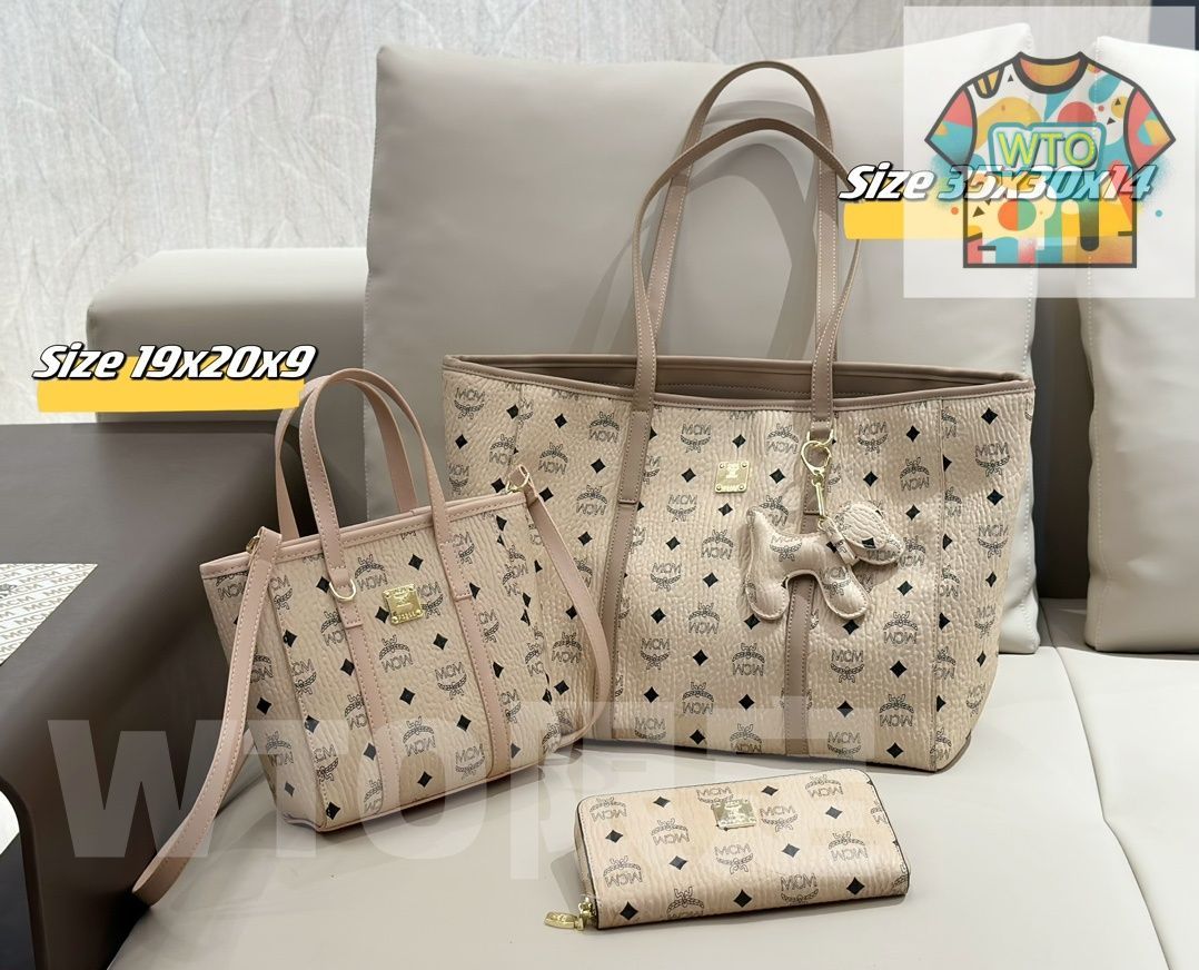 今日WTO】MCM エムシーエム 組み合わせパック 三つの割引価格