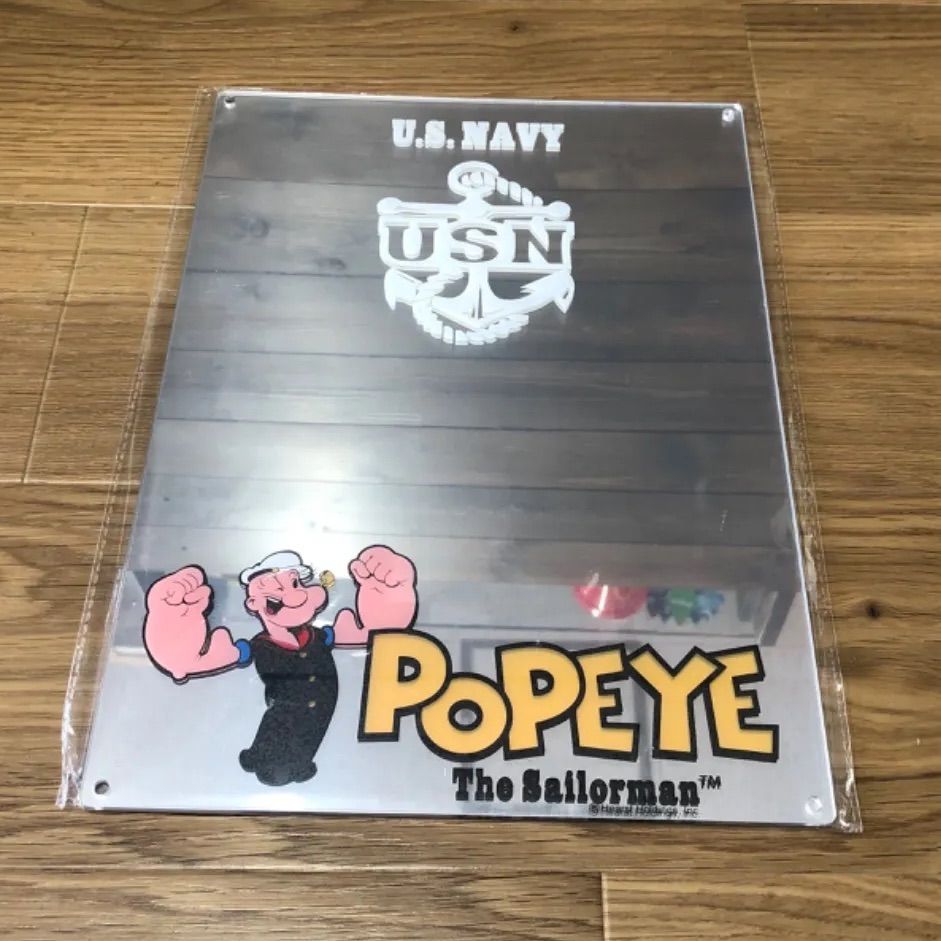 【パブミラー】 POPEYE ポパイ アメリカン雑貨