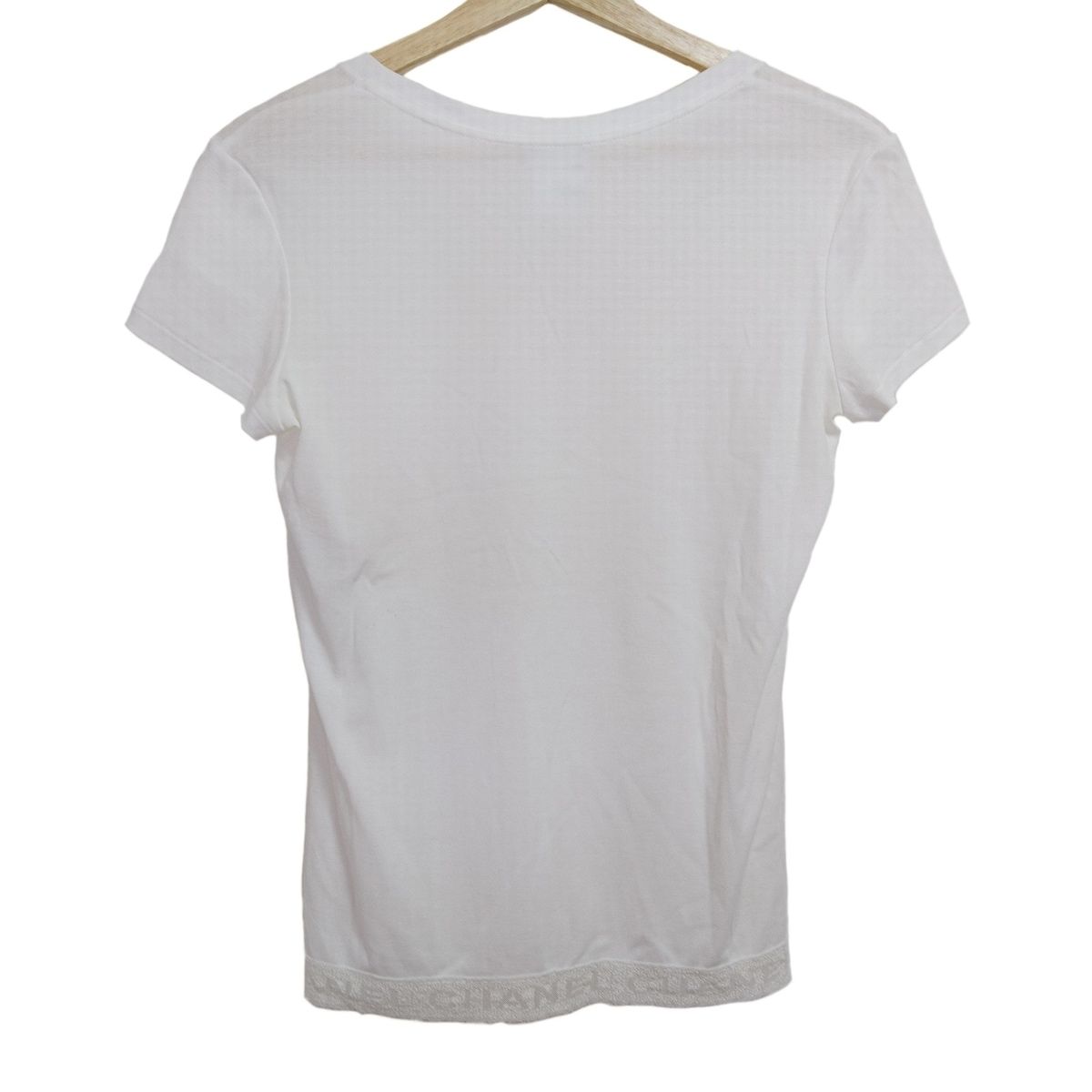 CHANEL(シャネル) 半袖Tシャツ サイズ36 S レディース - P41322 白 V ...