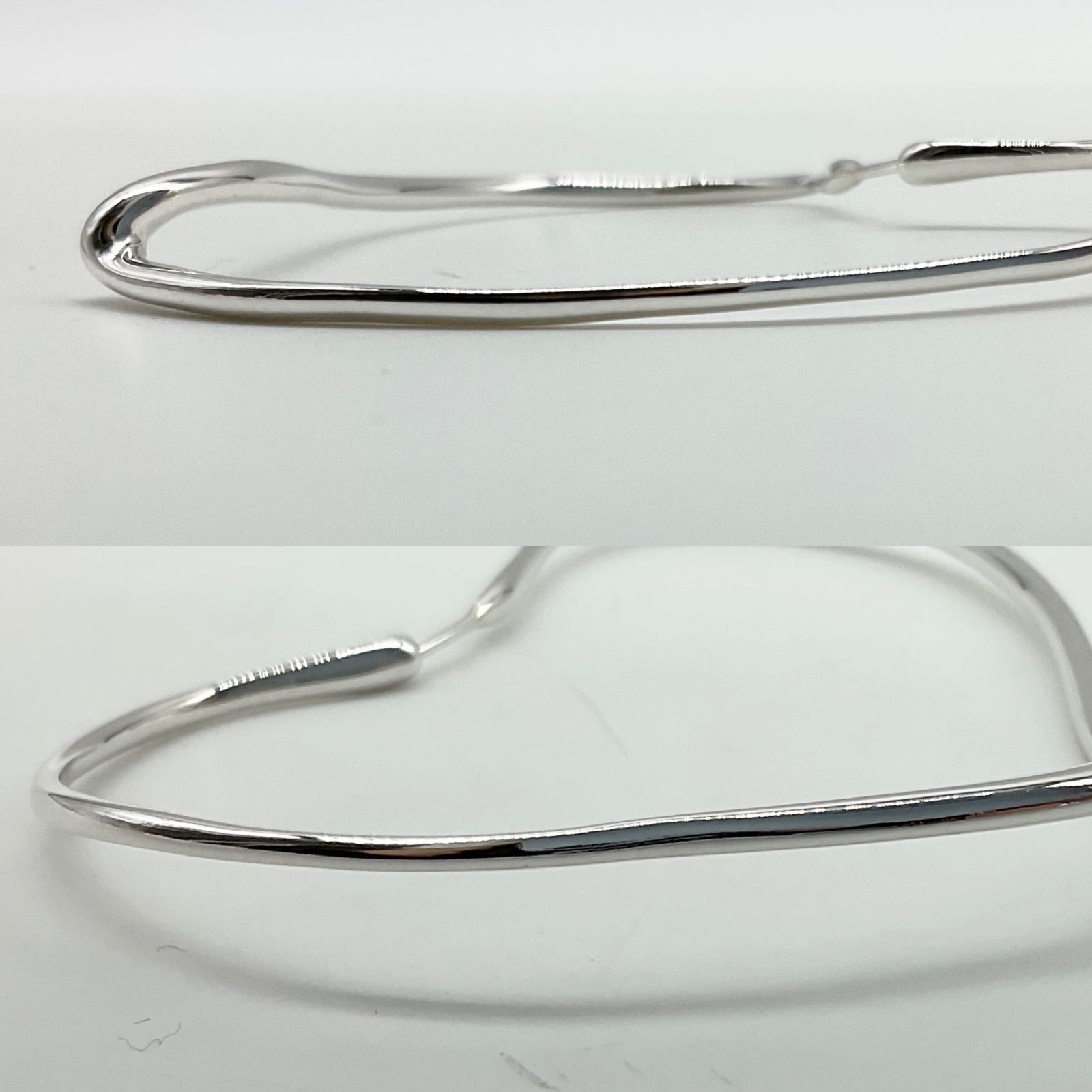 Tiffany & Co. オープンハート　ピアス　フープ　エルサペレッティ TIFFANY&Co. ティファニー エルサ・ペレッティ オープンハート