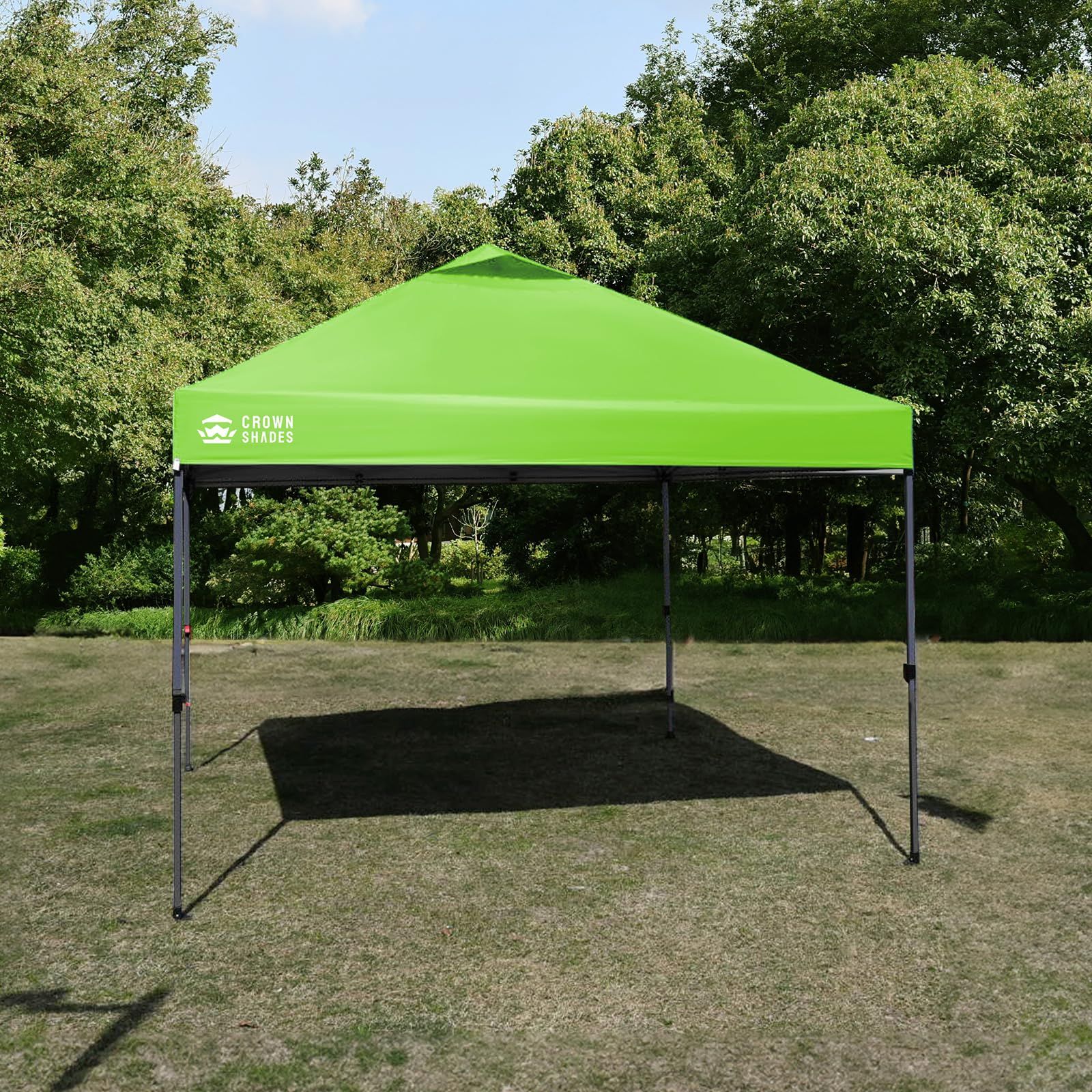  ワンタッチタープテント 3 mx m センタ ロック特許タープテント 組み立て簡単 持ち運び便利 シルバーコーティング生地 SHADES の収納バッグ 杭8本 ロープ4本 ウェイトバッグ 耐久 公園 CROWN 庭園 BBQ グリーン ハンモック アウトドア調理用品 タープ シェード本体 タープ シェード