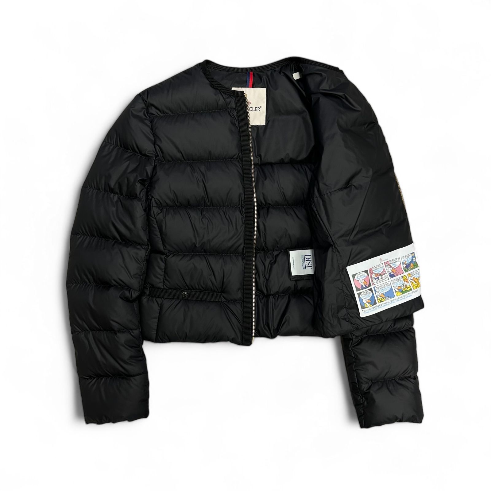 新品 MONCLER ロゴ Laurine ショートダウンジャケット モンクレール 